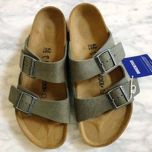 Birkenstock Arizona Sandwashed Green